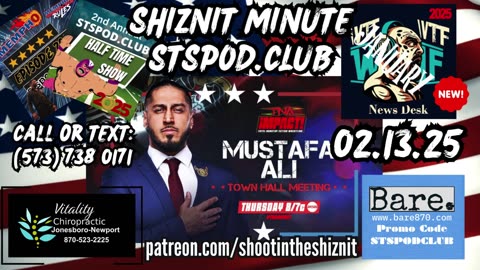 SHIZNIT MINUTE 02.13.25 -BT TALKS ALI Town Hall Meeting!