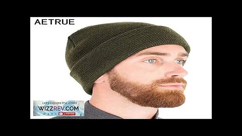 Solid Knitted Hat Winter Hats Hats bonnet For Men Women Beanie Hat Review