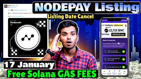 Nodepay listing Cancel | nodepay airdrop new update today | nodepay new update today | nodepay