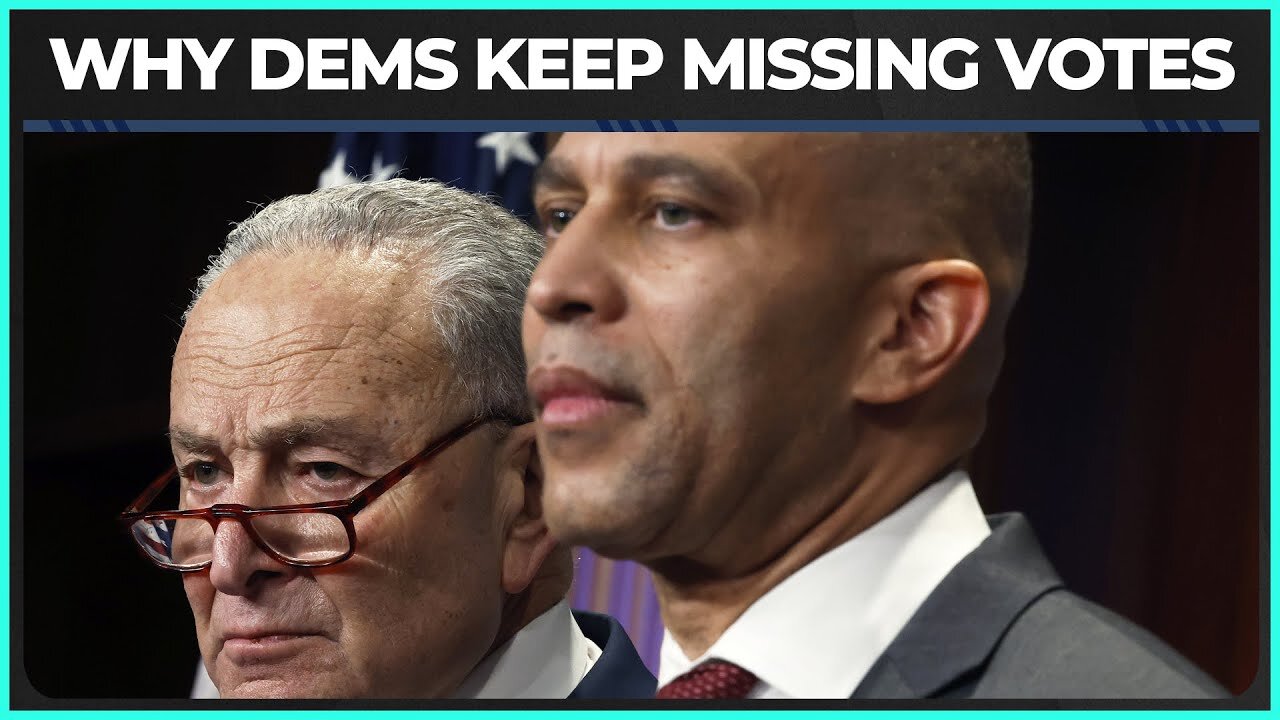 Democrats Keep Missing House Votes, You're Not Gonna Believe Why