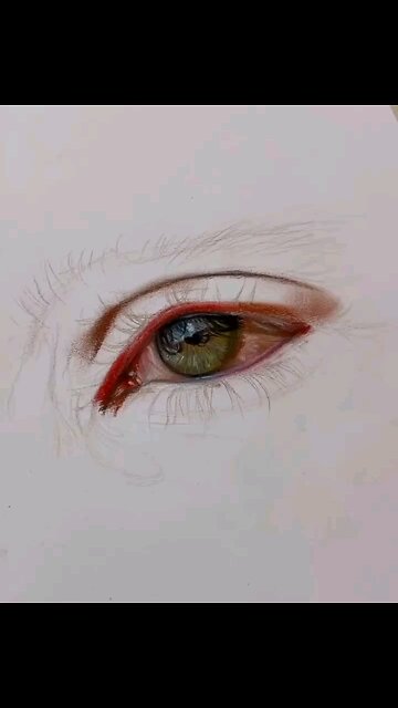 Drawing Realistic Tutorial of eyes ✍️