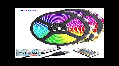 Led USB Strip Light 5M Color Changing 5050 RGB LED Flexible Lights Review