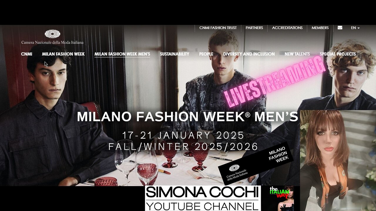 AI Powered Insights on Men's Fashion Week 2025 Calendar Exclusive analysis by Simona Cochi