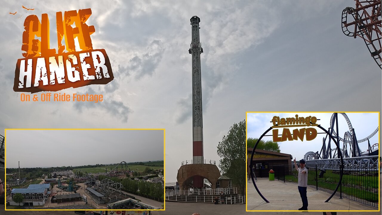 A Sensational Snippet from Rider of Roller Coasters: CLIFF HANGER AT FLAMINGO LAND RESORT