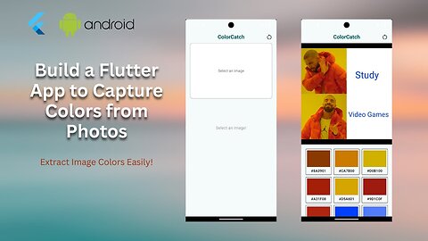 Build a Flutter App to Capture Colors from Images #flutter #androidapp