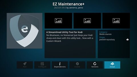 EZ Maintenance+ Kodi add-on: guida all’installazione