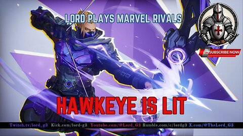 Hawkeye is LIT in Marvel Rivals