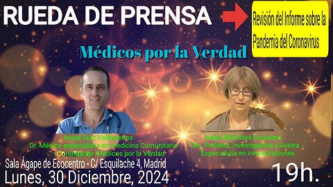 El Muro de la Verdad en 🅳🅸🆁🅴🅲🆃🅾️, MV342 RUEDA DE PRENSA MÉDICOS POR LA VERDAD