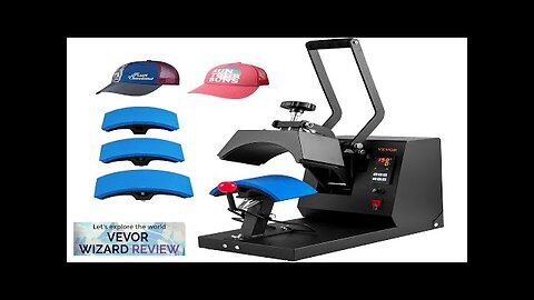 VEVOR Hat Heat Press 4-in-1 Cap Heat Press Machine 6x3inches Clamshell Sublimation Review