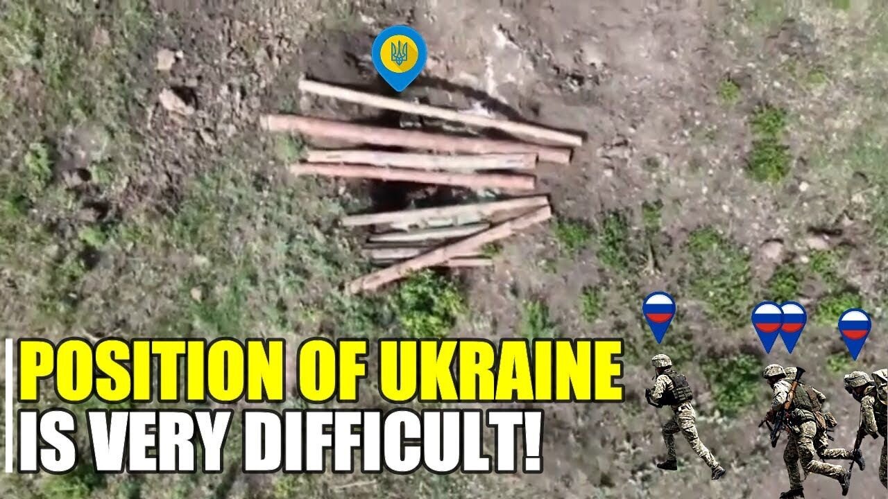 Advancing on Seversky, Russian soldiers raided Ukrainian trenches by explosives
