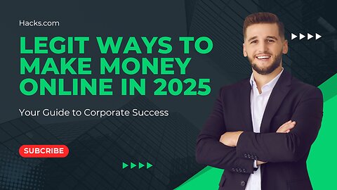 Legit ways make money online 2025