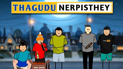 Thagudu Nerpisthe 😜😂 | Babu nuvvena |Short content #babunuvvena2.0 #comedy #animation