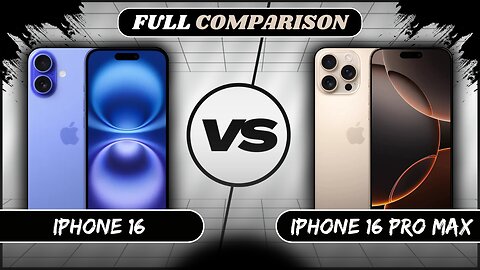 iPhone 16 Vs iPhone 16 Pro Max Full Comparison | Phone Sphere