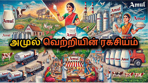 Amul Success Story in Tamil | India's White Revolution | Dr. Verghese Kurien