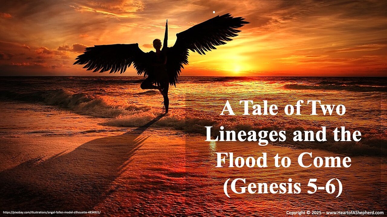 A Tale of Two Lineages and the Flood to Come (Genesis 5-6) from www.HeartofAShepherd.com