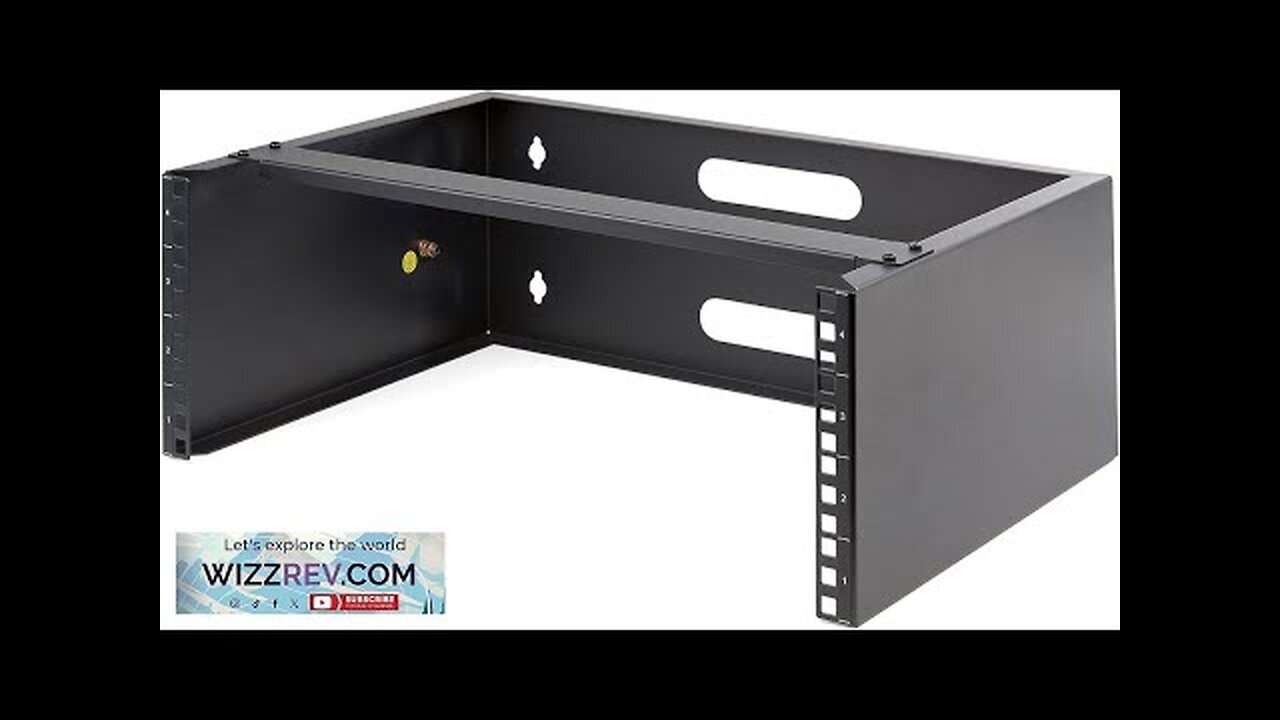 StarTech.com 4U Wall Mount Network Rack 14 Inch Deep (Low Profile) Review