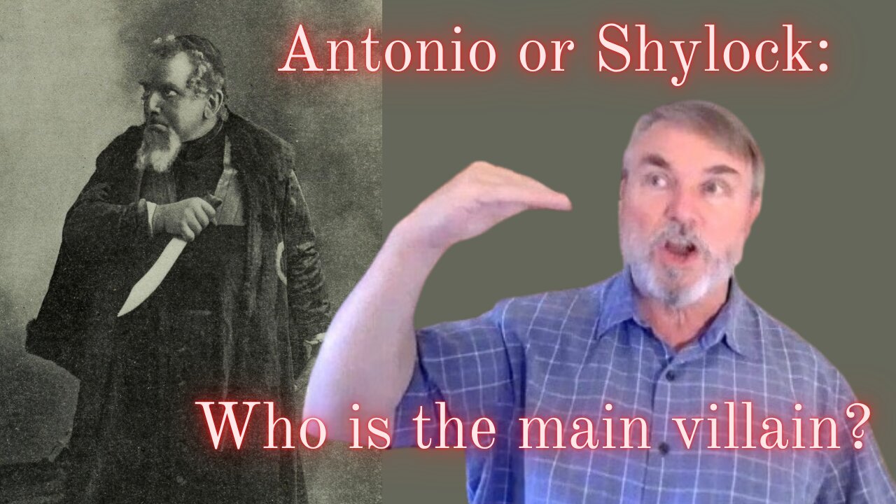 In a Nutshell with Joseph Pearce 14: Antonio or Shylock: Who is the main villain?