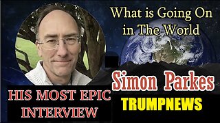 SIMON PARKES W/ THE MOST EPIC INTERVIEW OF HIS CAREER. TRUMPNEWS