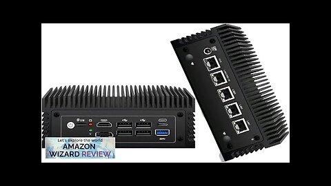 N100 Mini PC Firewall Router 12th Gen CPU Fanless N100 4 LAN Review