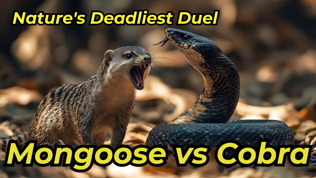 Epic Showdown: Mongoose vs Cobra in the Wild | #animals #facts #viral