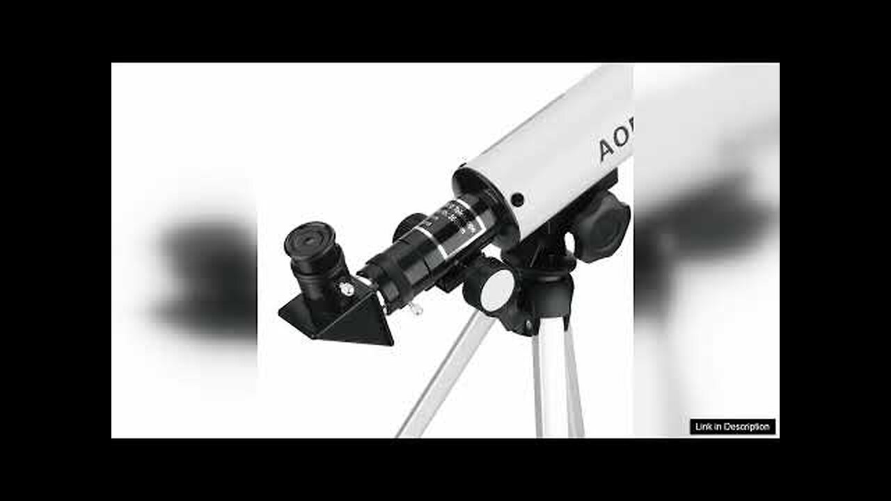 US Direct AOMEKIE Astronomical Telescope for Kids 50/360mm Telescope for Astronomy Review