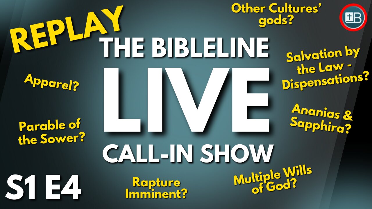 The BibleLive LIVE Show Replay S1 E4