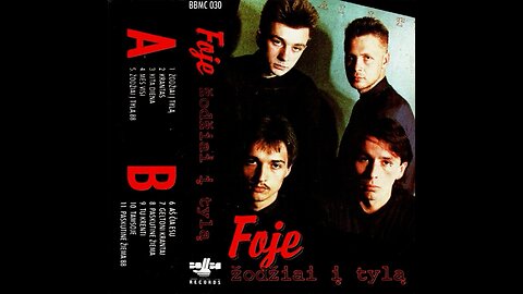 Foje - Žodžiai Į Tylą (Bomba Records) 1990/1995 MC