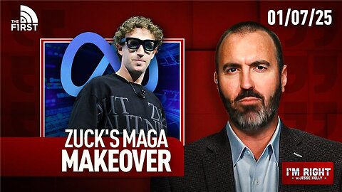 Mark Zuckerberg's MAGA Makeover & Biden's Act Of Sabotage | I'm Right with Jesse Kelly (1-7-25)