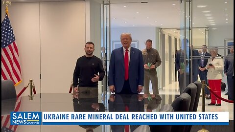 Ukraine Rare Mineral Deal Reached With United States