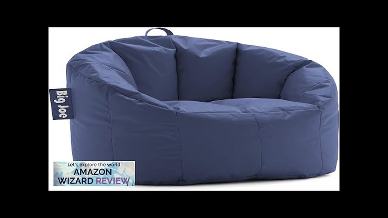 Big Joe Milano Beanbag Chair Navy Smartmax Review