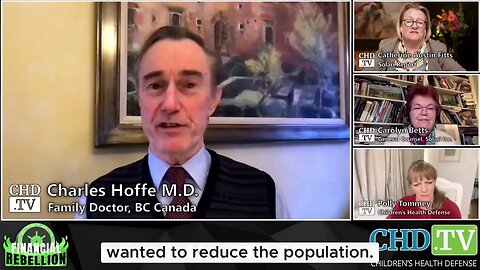 Dr. Charles Hoffe| "I knew they wanted to reduce the population;"