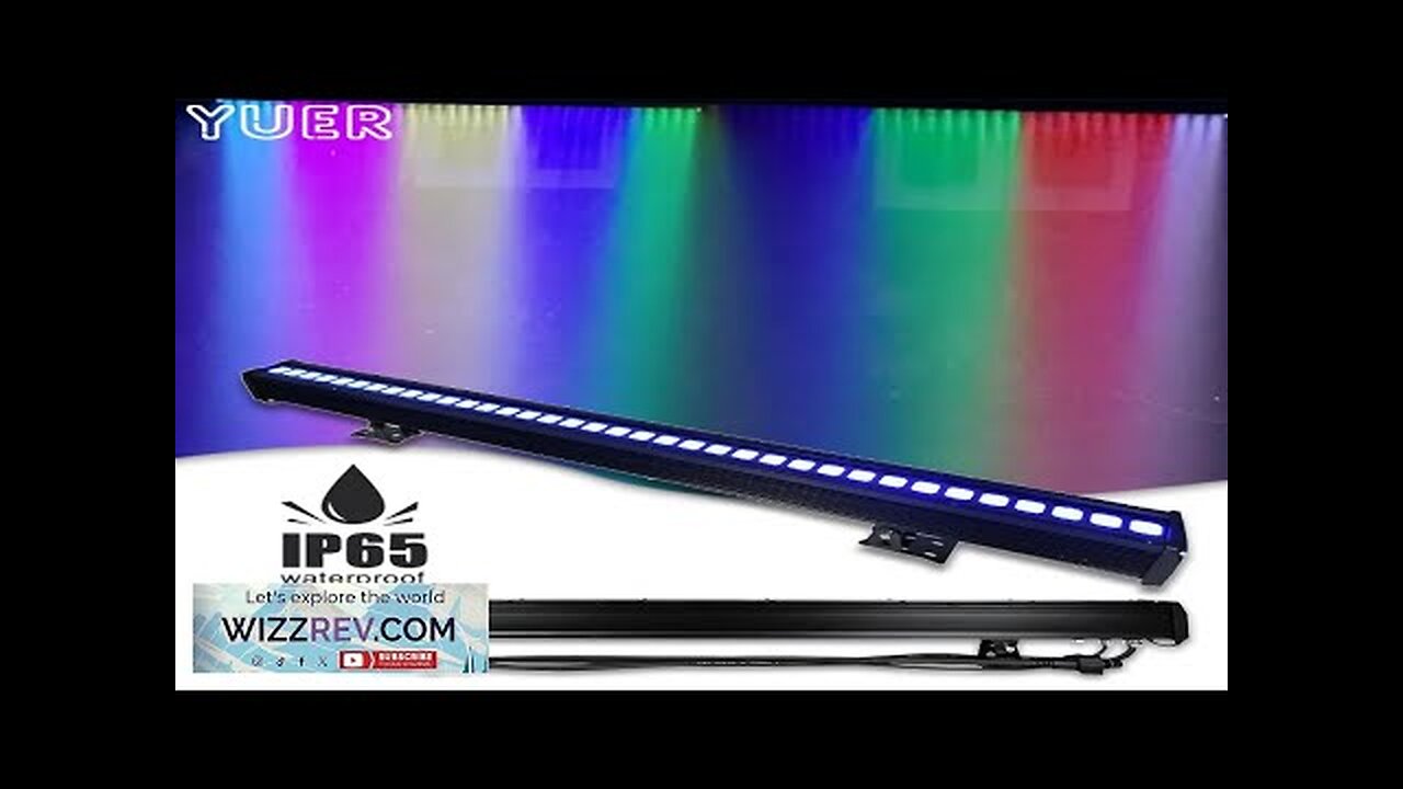 LED 36x3w RGB Waterproof IP65 Strobe Wash Effect Stage Lighting Horse Racing Review