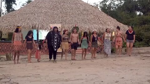 The Kokama people in the Amazon perform ritual aid Oscar nominated film