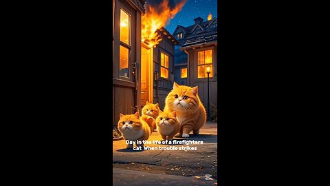 Heroic kitty #cat #kitten