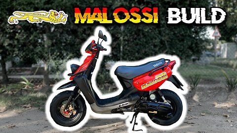 Moding a Yamaha BWS with MALOSSI parts STAGE 1 Upgrade!