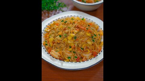 let's make shrimp fried rice