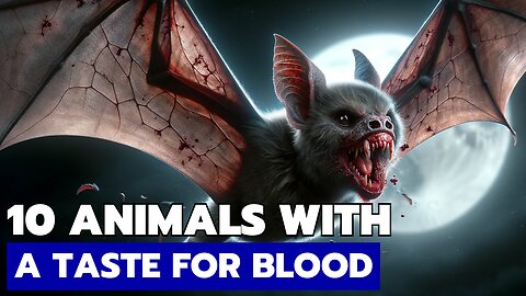 10 Animals With a Taste for Blood