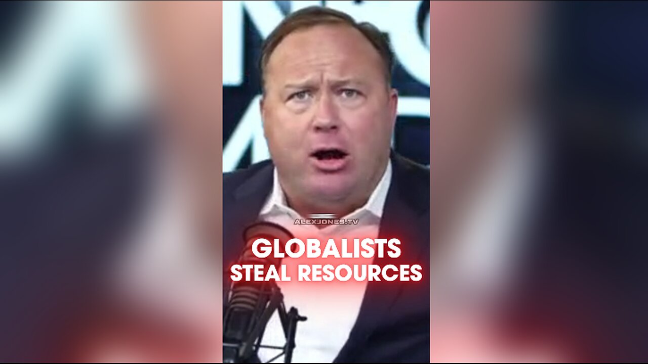 Alex Jones: Globalists Want The Resources For Themselves - 9/25/17