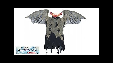 Hanging Bat Animated Halloween Decoration Review