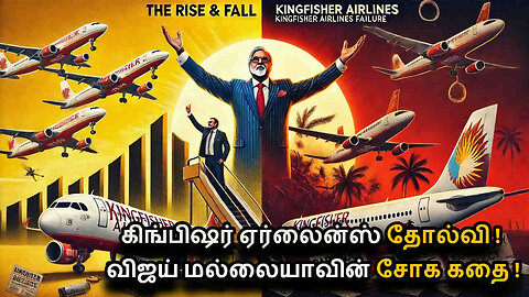 Kingfisher Airlines Failure in Tamil | The Rise & Fall of Vijay Mallya