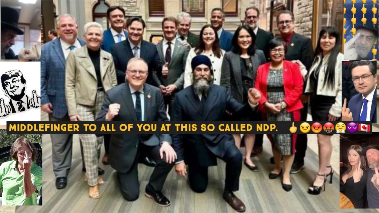 Jagmeet Singh Only Cares About His Pension. 🖕😠😡🤬😤👿🇨🇦