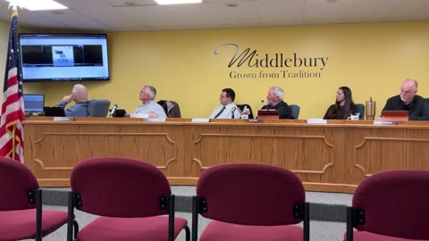 Middlebury Town Council 3/3/25 - Record System | Water Tower 2 Finance