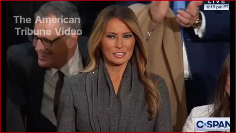 Breaking: "Beautiful" Melania Gets Amazing Standing Ovation At Trump SOTU Speech