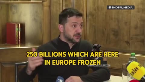 BREAKING: 🚨 Ukrainian President Volodymyr Zelensky demands $250 Billion from Europe, if The...