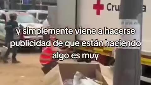 Cruz Roja sólo para ilegales.