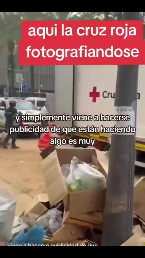Cruz Roja sólo para ilegales.