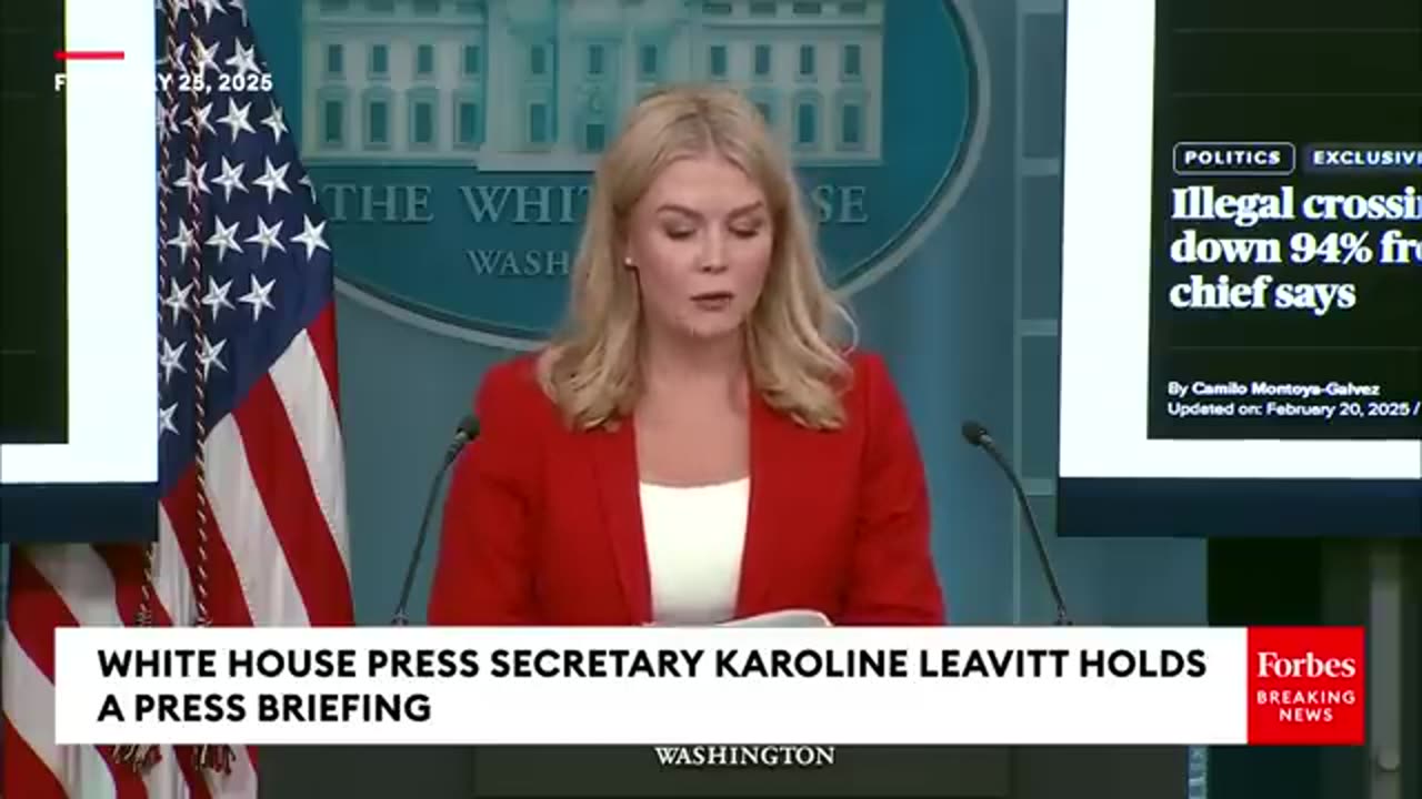 BREAKING NEWS: Karoline Leavitt Holds White House Press Briefing As GOP Attempts To Pass Budget Bill