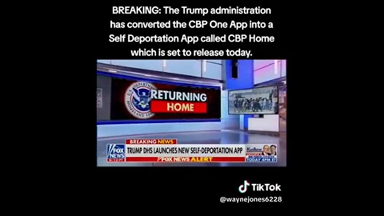 Self Deportation App ..