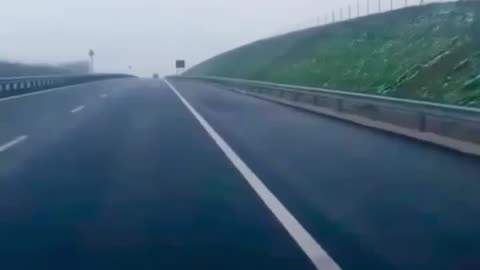 Singing Road in Netherland