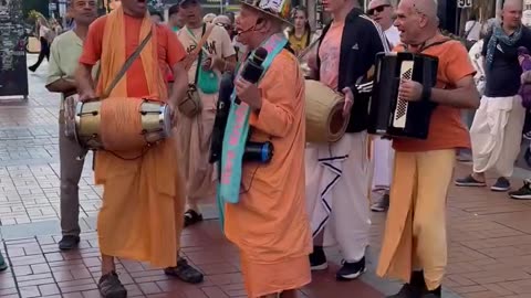 Harinam Sankirtan in Sofia, Bulgaria September 2024